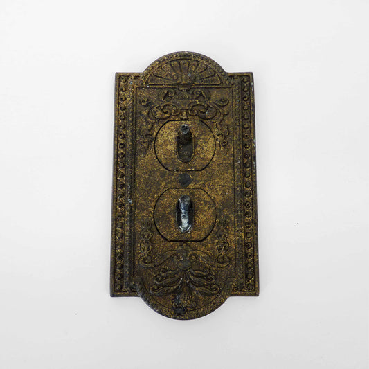 Vertical Art Deco Light Switch