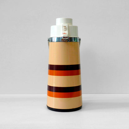 Striped Tall Thermos