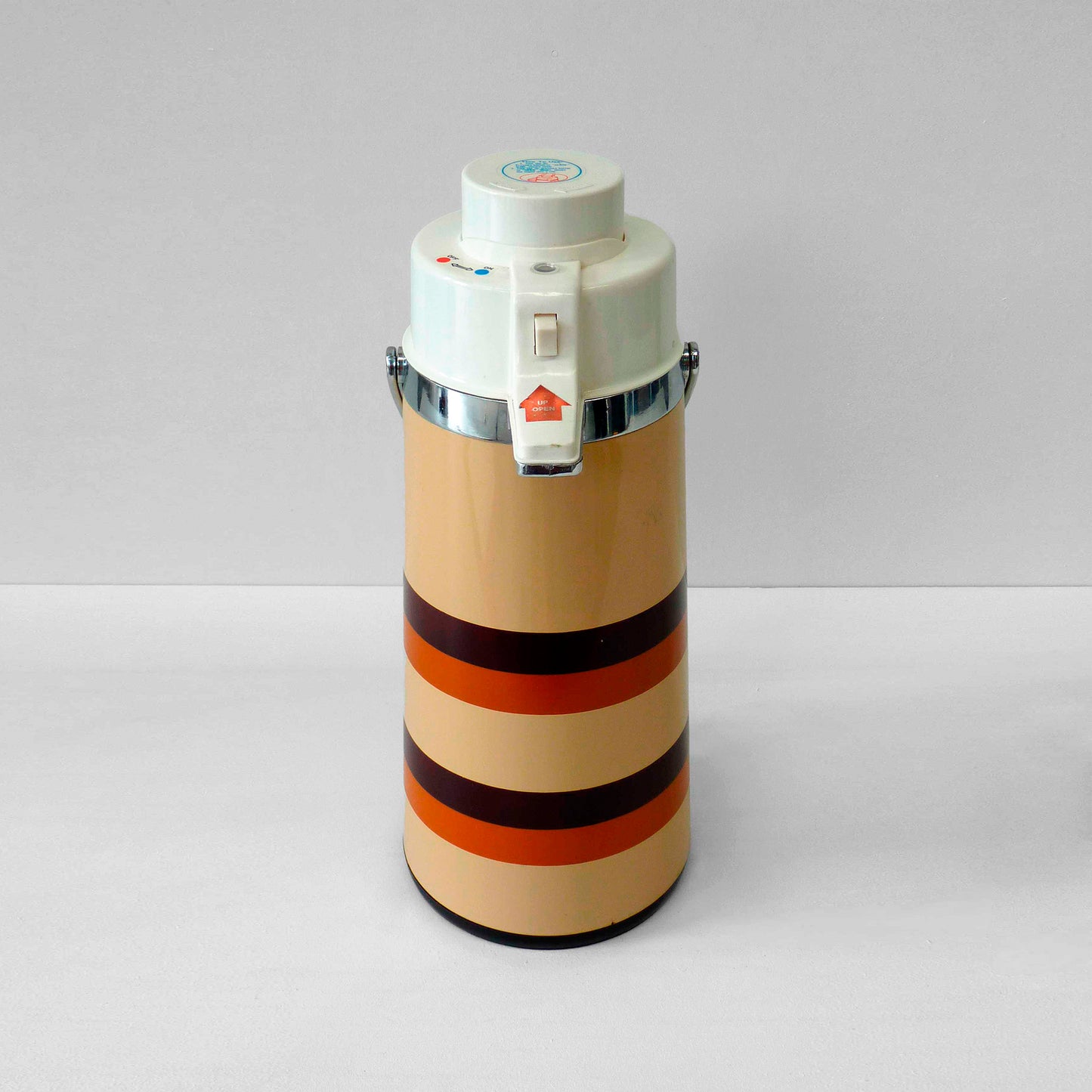 Striped Tall Thermos