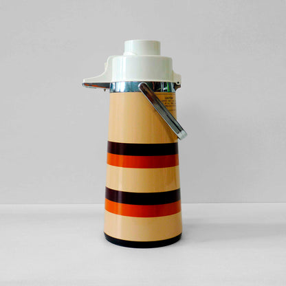 Striped Tall Thermos