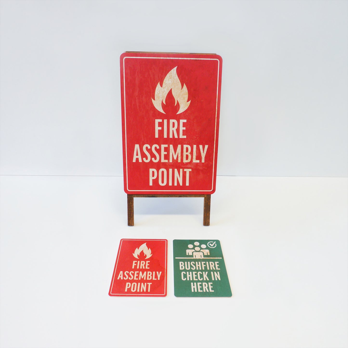 Small Bushfire Assembly Point Sign