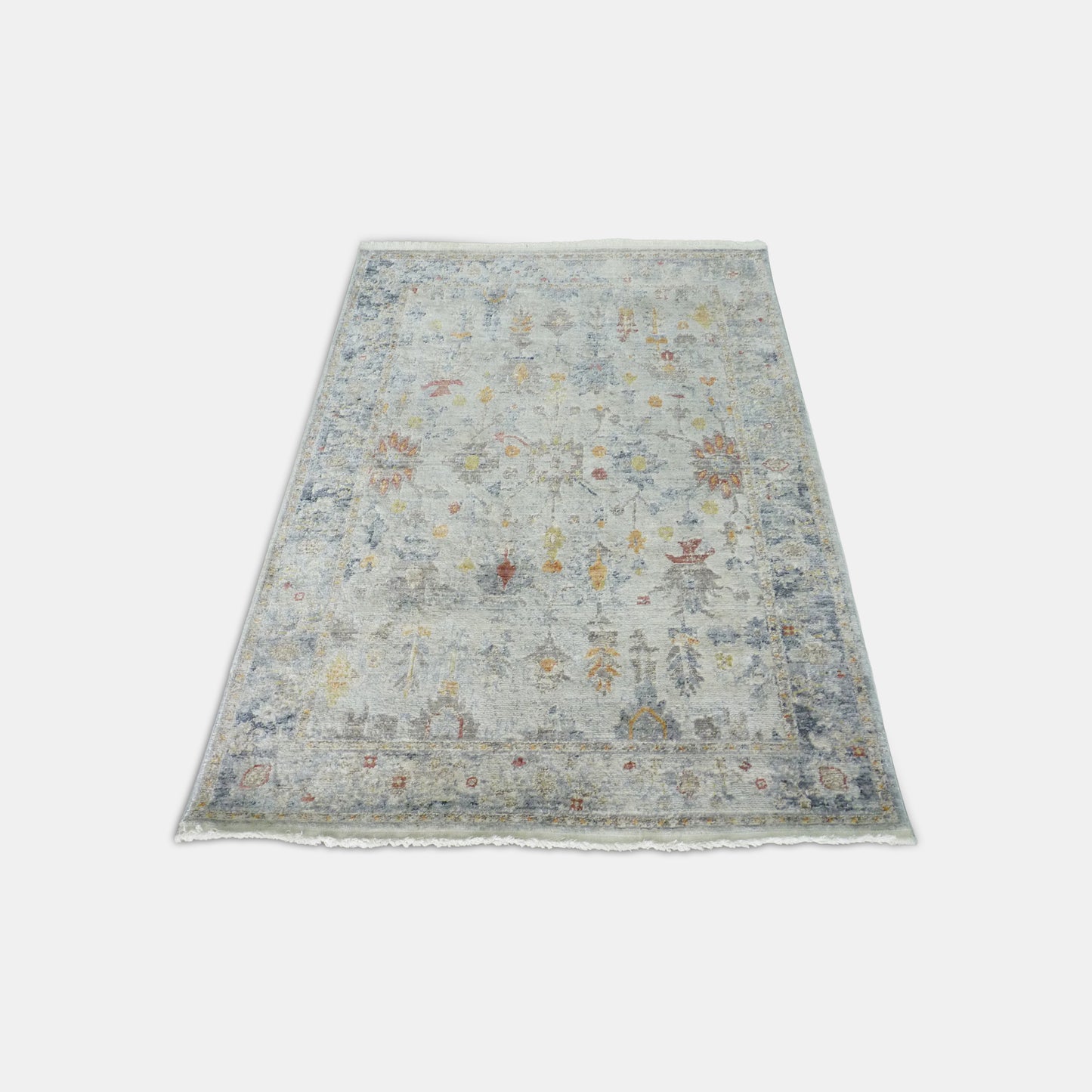 Small White-Wash Rug