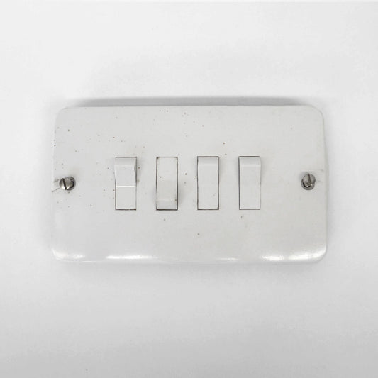 US Style White Light Switch