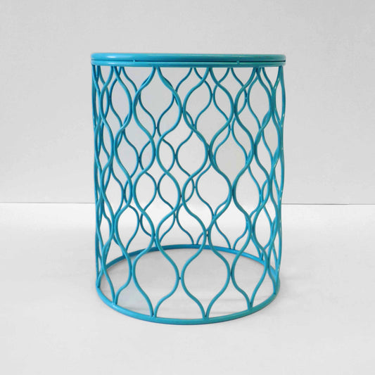 Wire Round Side Table